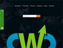 Tablet Screenshot of colewebdev.com